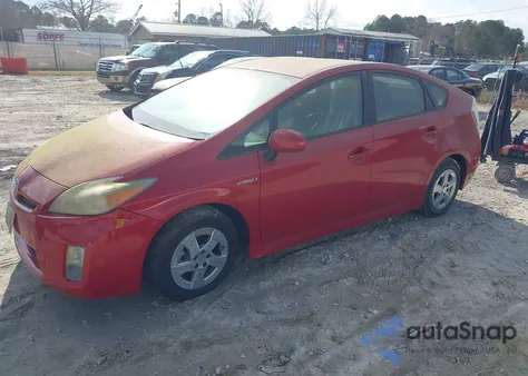 2011 Toyota Prius Three from USA, damaged, VIN JTDKN3DUXB5343722